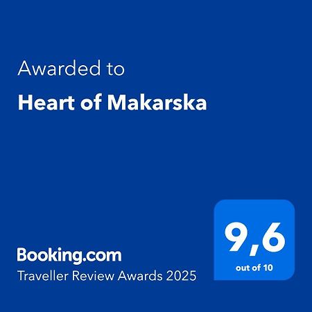 Heart Of Makarskaアパートメント エクステリア 写真